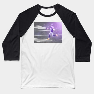 Justin Jefferson Illustration Baseball T-Shirt